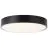 Brilliant Slimline Plafondlamp Metaal Kunststof Zwart Wit 22W 2400lm - 830 Warm Wit | 330mm
