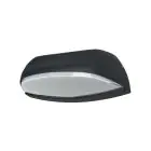 Ledvance LED Wandlamp Endura Stijl Wide Donker Grijs 12W 530lm - 830 Warm Wit 